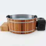 Curve+ Ice Bath & Urban Retreat 4-6 Person Sauna | Contrast Package - Image 3