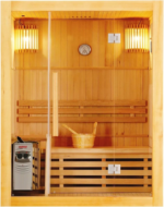 Greenland Person Finnish Indoor Traditional Steam Sauna 3YR Warranty