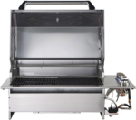 Smart 4-Burner Drop-In Gas BBQ With Slimline Hood and Drop-In Side Burner - Image 3