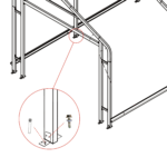Double Garage 6.6m x 7.2m x 3.7m Widespan Roller Door Workshop - Image 10