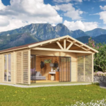 Star Cabin Flatpack - 3x3m - Classic Style - Perfect for Glamping or Extra Space at Home