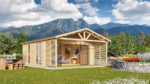 Star Cabin Flatpack - 3x3m - Classic Style - Perfect for Glamping or Extra Space at Home