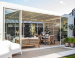 Luxi Living Tasman Motorised Freestanding Louvre Pergola - Image 8