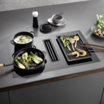 Miele Induction Cooktop with Integrated Extractor kmda7473fla - Image 6
