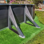 Gre Louko Oval Anthracite Grey Steel Pool 6.34 x 3.99 x 1.22 m - Image 5