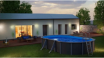 Gre Louko Oval Anthracite Grey Steel Pool 6.34 x 3.99 x 1.22 m - Image 3