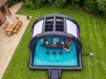 6M*7M Commercial Inflatable Bar Pool Water Blow Up Bar Party Event Portable - Image 4