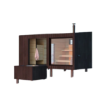 Manufacturer Traditional Dry Outdoor Finnish Sauna Cedar Barrel Sauna for Sale