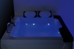 Modern Whirlpool Massage Spa Tubs CE 2 Person Jacuzzier with Glass Window for Bathroom Bathtub - Image 3