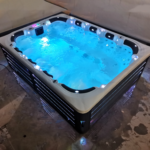 Big Size Garden 12 Person Luxury Swim Spa Whirlpool Bathtub Outdoor Hot Tub With Automatic Cleaning Function