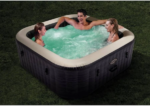Intex Greystone Deluxe Square Outdoor Bubble Spa Set - Image 10