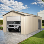 Garage Shed 7.21m x 4.17m x 3.24m with Roller Doors