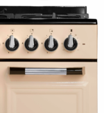 Artusi 90cm Dual Fuel Freestanding Oven Cream AFGR935CR - Image 2