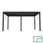 Freestanding Louvered Pergola · 3m x 5m · Aluminium · Hidden Drainage — Cosy Deals - Image 9