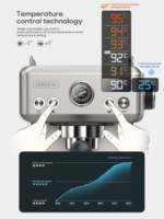 HiBREW 20Bar Semi Automatic Espresso Coffee Machine - Image 2