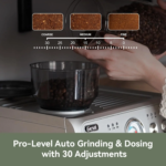 Commercial Grade Dual Boiler Espresso Machine, Integrated Coffee Grinder - Image 6
