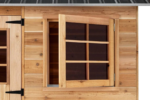Wattle 8x4 Cedar Timber Shed - Image 5