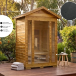 ReGen8 Duo Outdoor – 2 Person Infrared Sauna - Image 2