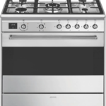 Smeg Classic 90cm Dual Fuel Freestanding Cooker Stainless Steel cs9gmxa2