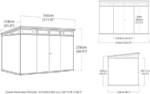 Keter Cortina Garden Shed 11 x7 - Image 6