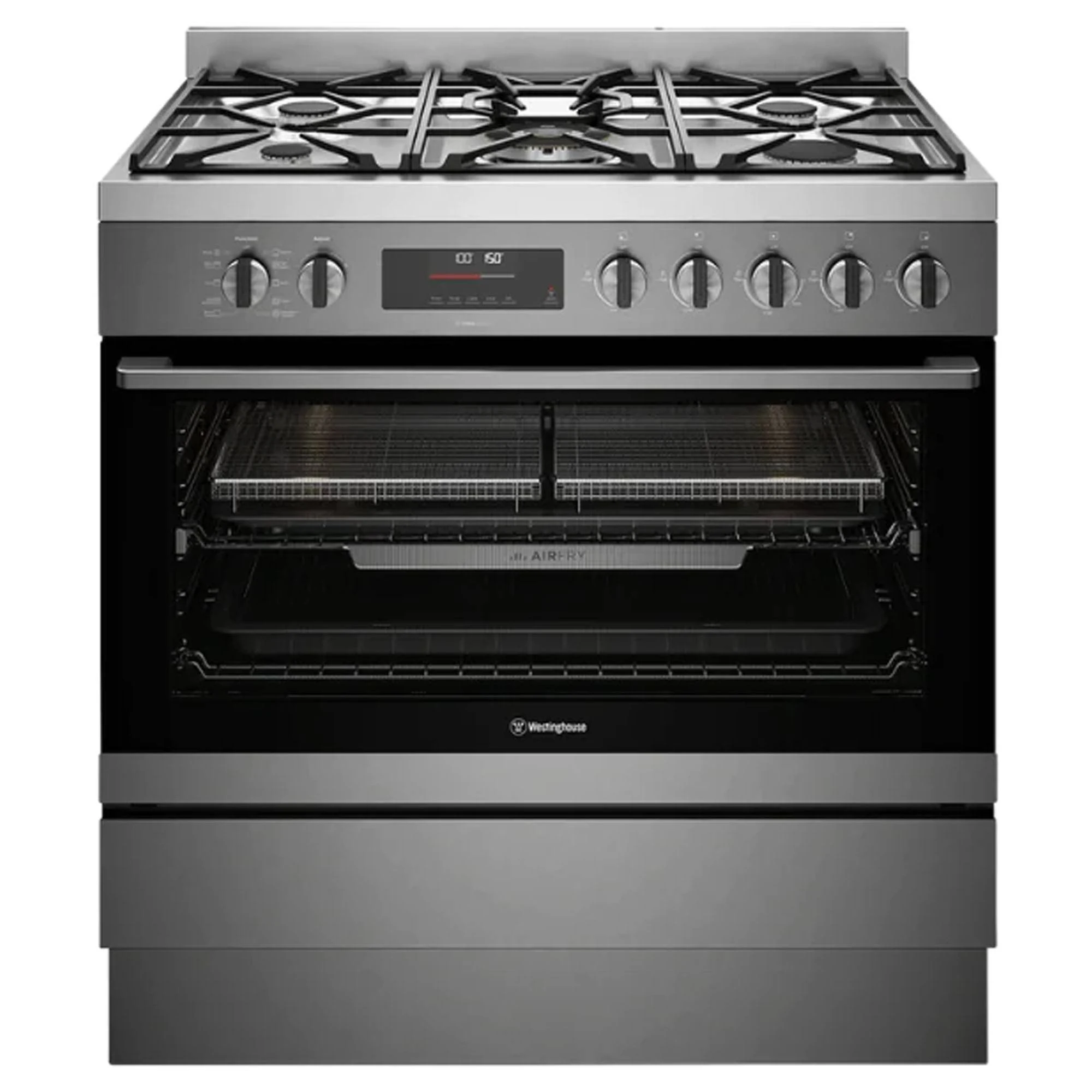 download - 2026-07-28T131232.616 Westinghouse 90cm Freestanding Dual Fuel Pyrolytic Oven WFEP9717DD - Image 1
