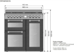 Beko 90cm Dual Fuel Freestanding Cooker - Image 8
