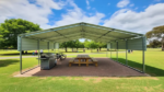 6m × 7.5m Portable Carport Kit