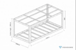 Studio 6x3m container prefabricated Steel Frame Structure | Modular Portable Building Tiny Home Kit - Image 3