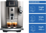 Jura E8 Piano Automatic Coffee Machine - Image 11
