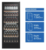 Vintec 148 Bottle Wine Cabinet - Image 5