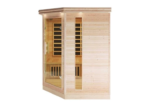 Taavi 4 Person Corner Carbon Fibre Far Infrared Home Sauna - Image 9