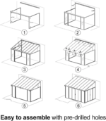 DIY Aluminium Luxury Outdoor Sunroom Kit 10 x 14 ft - Image 5