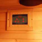 Taavi 4 Person Corner Carbon Fibre Far Infrared Home Sauna - Image 5