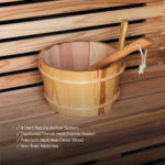 Kiva Ritual 2-3 Person Outdoor Traditional Finnish Sauna - Image 5