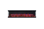Cascade 1600W 3-Sided Extra Deep Electric Fireplace - Image 3