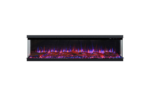 Cascade 1600W 3-Sided Extra Deep Electric Fireplace - Image 6