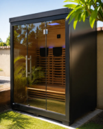 OUTDOOR SERENITY 3 PERSON FULL SPECTRUM INFRARED SAUNA - Image 3