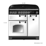 Falcon 90cm Classic Deluxe Dual Fuel Cooker - Image 2