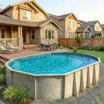 15′ x 30′ Oval 52″ Coastal Above Ground Pool Kit