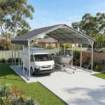 Carport 6.23 x 7.6 x 4.27m Backyard Boat Portable Vehicle Shelter