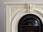 Stanley Electric Heater Fireplace with LED Optical Artificial Flame-Cream/Black-130CM Cream - Image 4