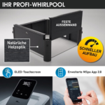 MSpa Whirlpool OSLO Modell 2025 neustes Modell 160x160x65 cm - Image 9