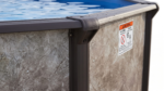 18’x33’x52′′ Emerald Bay – Steel Wall, Tops Seats, Rim and Bottom Track - Image 5