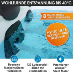 MSpa Whirlpool OSLO Modell 2025 neustes Modell 160x160x65 cm - Image 6