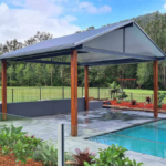 DIY Free-standing insulated Gable in footing Patio