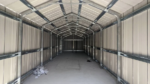Garage Workshop Shed 10.64m x 3.6m x 3m Side Double doors + PA doors 7 Frames Design - Image 4