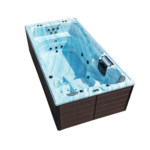 Outdoor Portable Inflatable Bubble Tub, 130 Jet Heated Massage Spa, Whirlpool Hot Pool for Backyard & Patio Wholesaled - Image 3