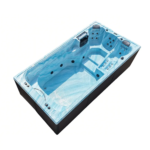 Outdoor Portable Inflatable Bubble Tub, 130 Jet Heated Massage Spa, Whirlpool Hot Pool for Backyard & Patio Wholesaled - Image 5