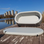 Portable Pool Spa Inflatable Hot Tub for Outdoor Camping & Backyard Relaxation
