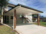 DIY Insulated Patio Carport Attach Timber Fascia